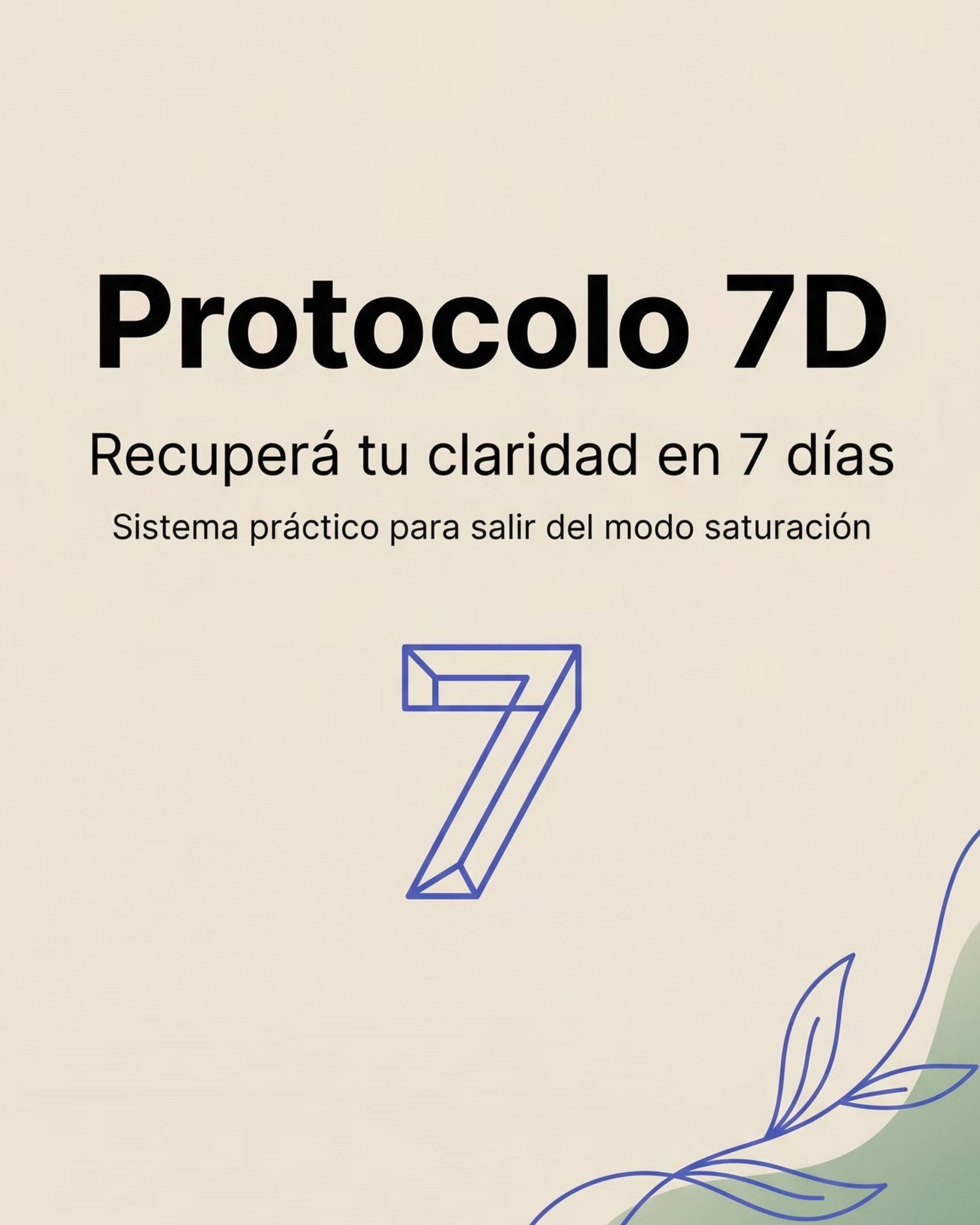 No estás confundida, estás saturada